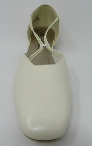 LIFESTRIDE WOMEN'S MARILYN BLEACHED IVORY WHITE DRESS HEELS SHOES SIZE: 9.5/2A - Picture 3 of 6