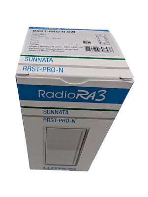 Lutron Sunnata RRST-PRO-N-SW  White Radio RA2 RA3 Dimmer LED Wireless