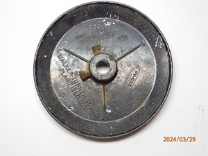 VINTAGE WALKER TURNER MACHINE PULLEY WITH 5/8 SMOOTH BORE