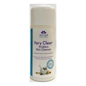 derma e very clear cleanser