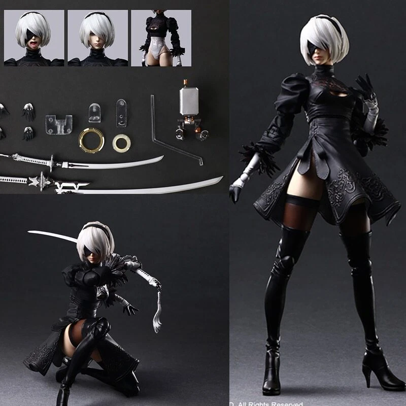 NieR Automata Yorha Type No 2B Action Figure Square Enix NieR: Automata  Ver.1.1a