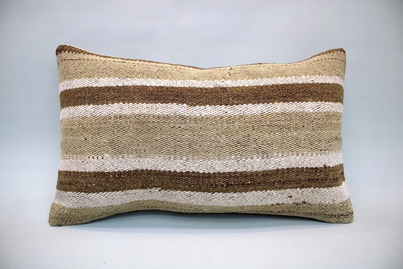 Kilim Pillow, 12x20 in, Decorative Ethnic Pillow, Turkish Pillow, Accent Pillow