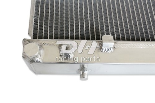 3Row Aluminum Radiator+Shroud 12"Fan For 1986-1992 Toyota Supra 3.0 Turbo/Base - Picture 8 of 12