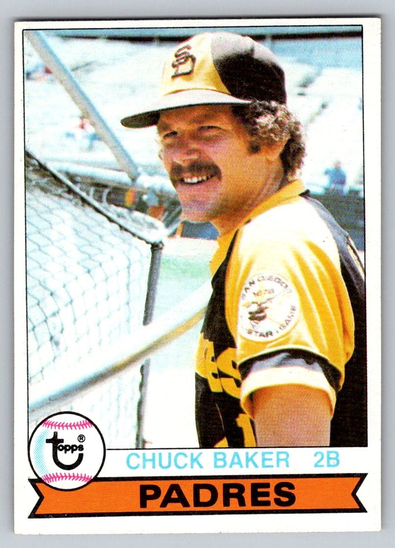 1979 Topps - #456 Chuck Baker (RC)