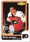 1986 O-Pee-Chee Hockey Brad Marsh #175