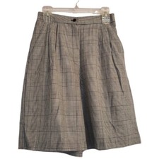 90s Vintage Shorts Size 8 Norton McNaughton Herringbone Pattern W/ Tags
