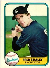 1981 Fleer #100 Fred Stanley