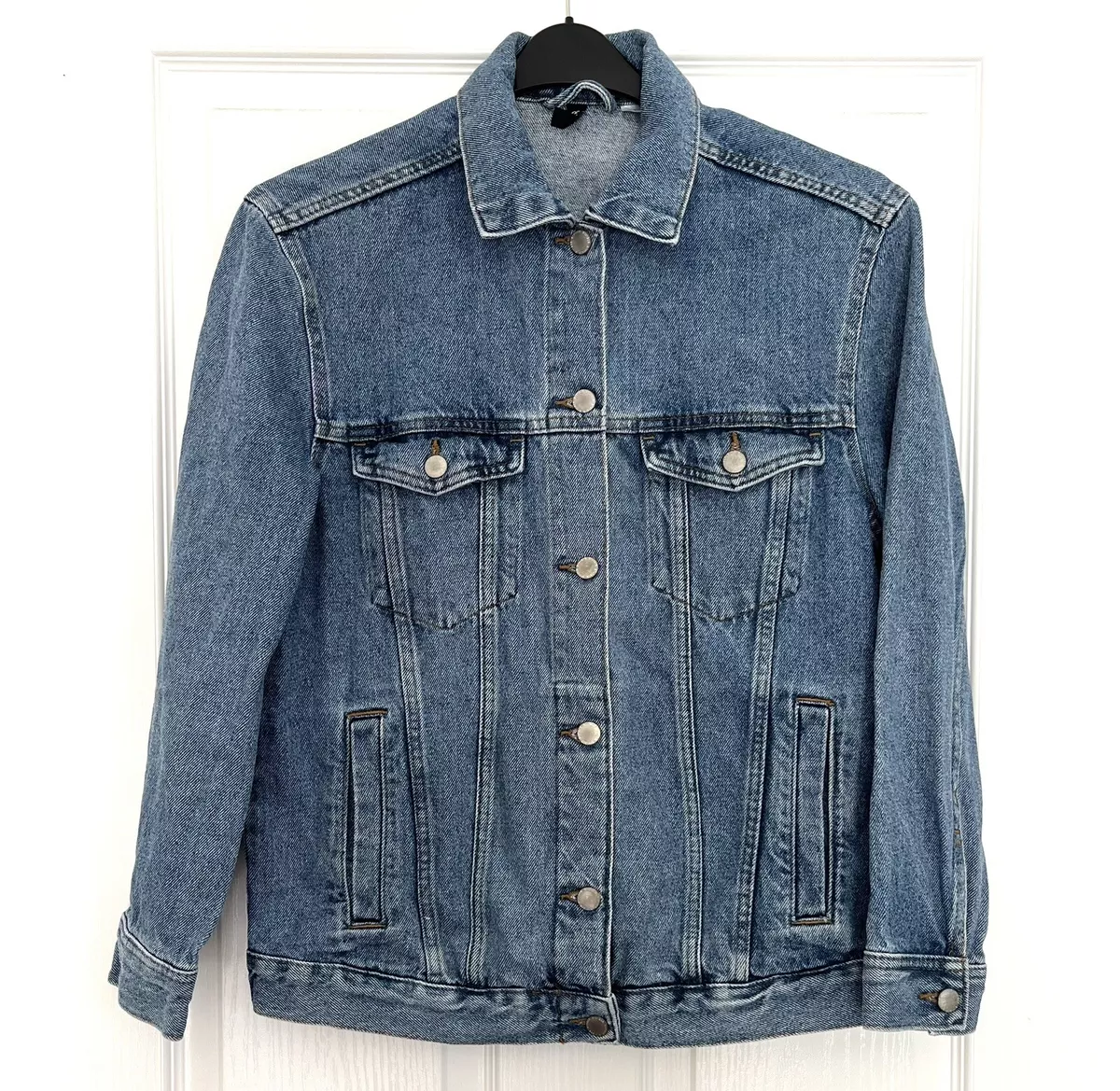 Oversized jean top jacket h&m