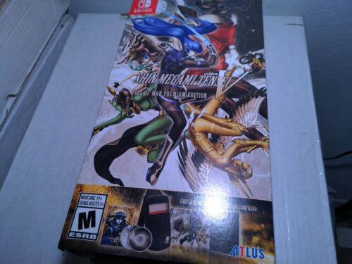 Shin Megami Tensei V Fall of Man Premium Edition Nintendo Switch USED