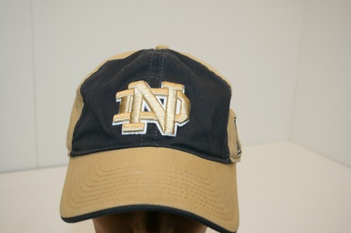 Notre Dame Adj. Strapback Hat Cap 