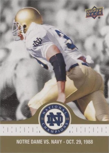 2017 Upper Deck Notre Dame 1988 Championship Ryan Mihalko #64