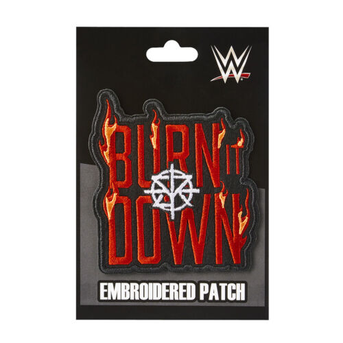 NOC Seth Rollins Burn IT Down Embroidered Patch Monday Messiah Raw WWE DS Sale