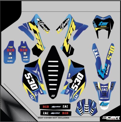 Set Graphic Stickers Crystal MX Tm SXC 2015 2016 2017 2018 2019