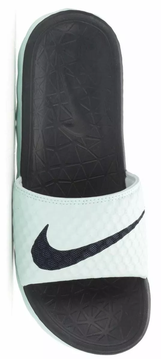 Desconexión granizo pecho Nike Benassi Solarsoft 2 Slide Women Sandal Igloo/Obsidian Size 5 | eBay