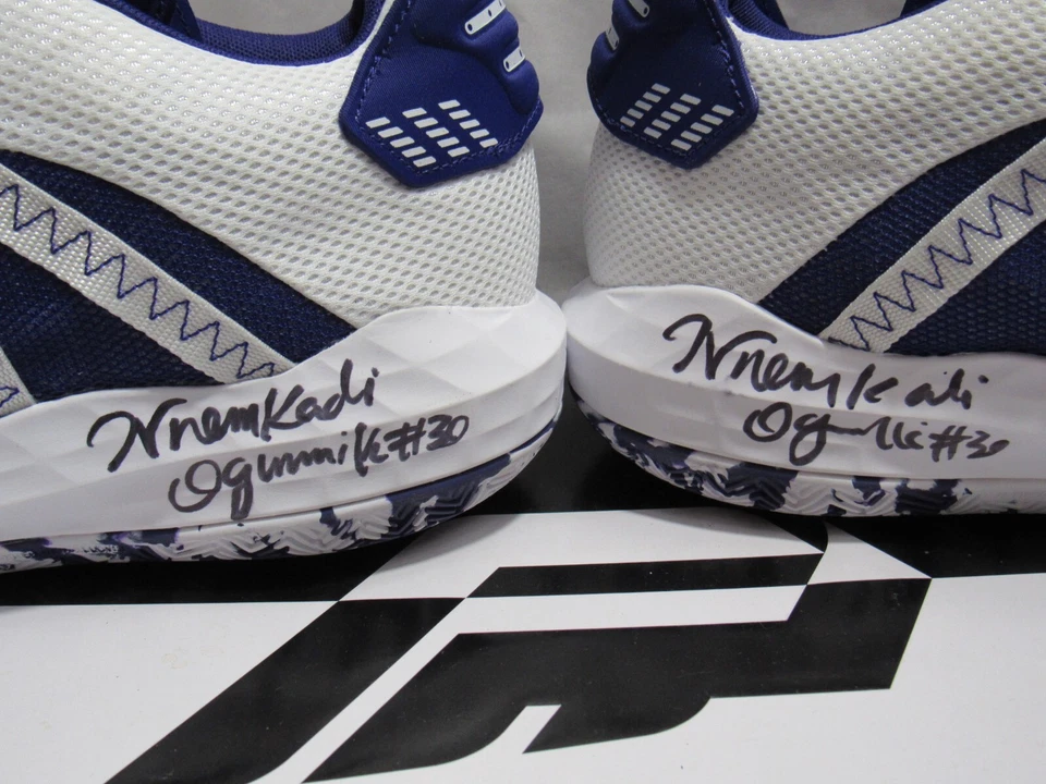 Nneka Ogwumike 签名 亲笔签名 阿迪达斯 SM Dame 6 球队鞋 WNBA 尺码 12 H43K — 第 4/4 张图片