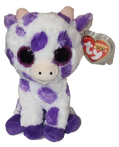 Ty Beanie Boos - ETHEL die Kuh (6 Zoll) NEU MWMTs Plüschtier Stofftier Spielzeug - Bild 1 von 9