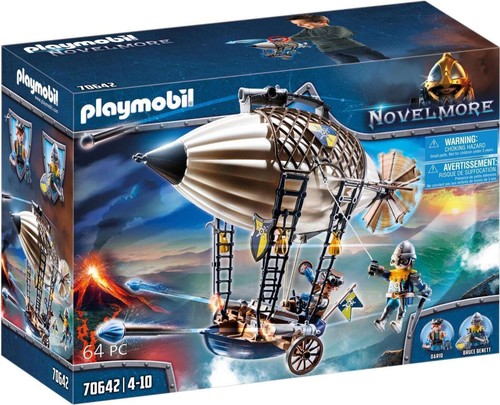 PLAYMOBIL Novelmore 70642 Darios Zeppelin de 2021 EMBALAJE ORIGINAL, - Imagen 1 de 1