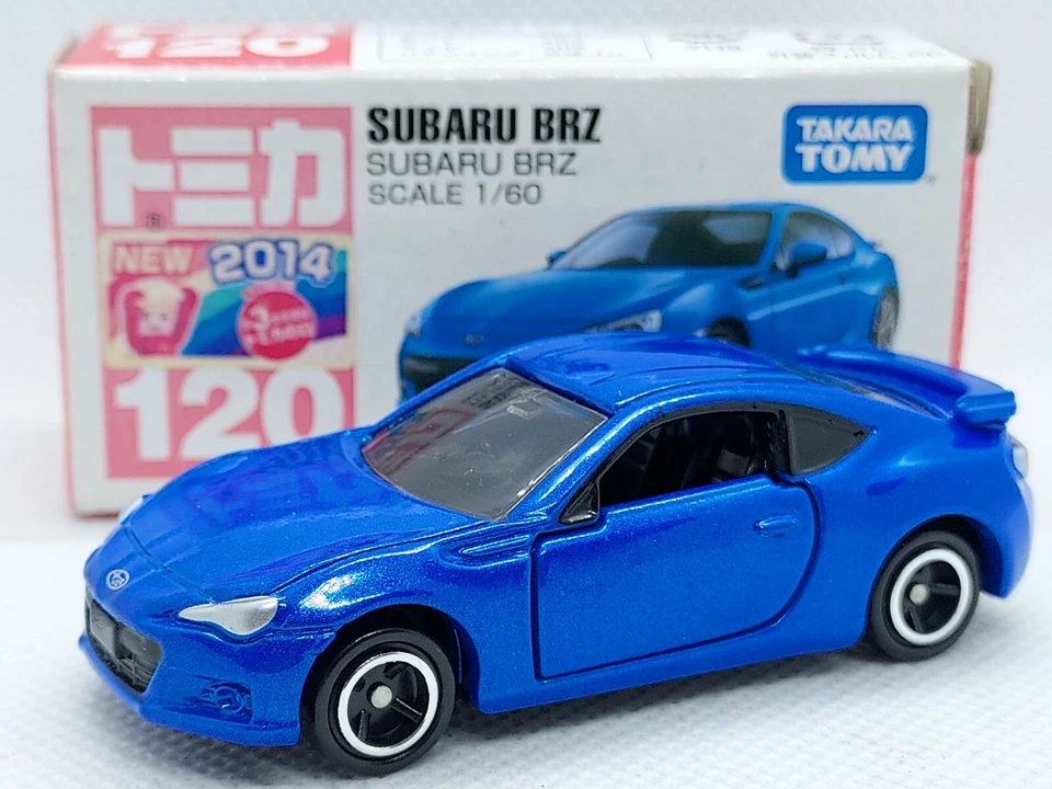 Tomica Red Box No. 120 Subaru BRZ with 2014 Japan Sticker  - Image 3 of 4