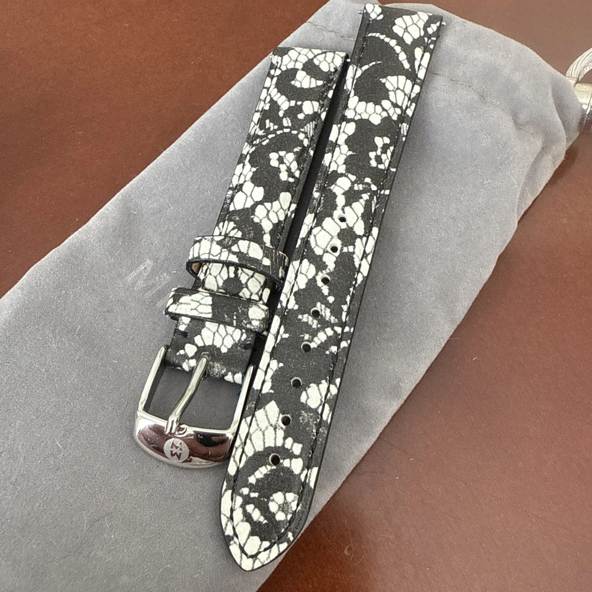 Michele Watch Band Strap Hairy France 16 Mm Rare Disconnected MICHELE 16 mm Band Width Wristwatch Bands for sale | eBay main image 2