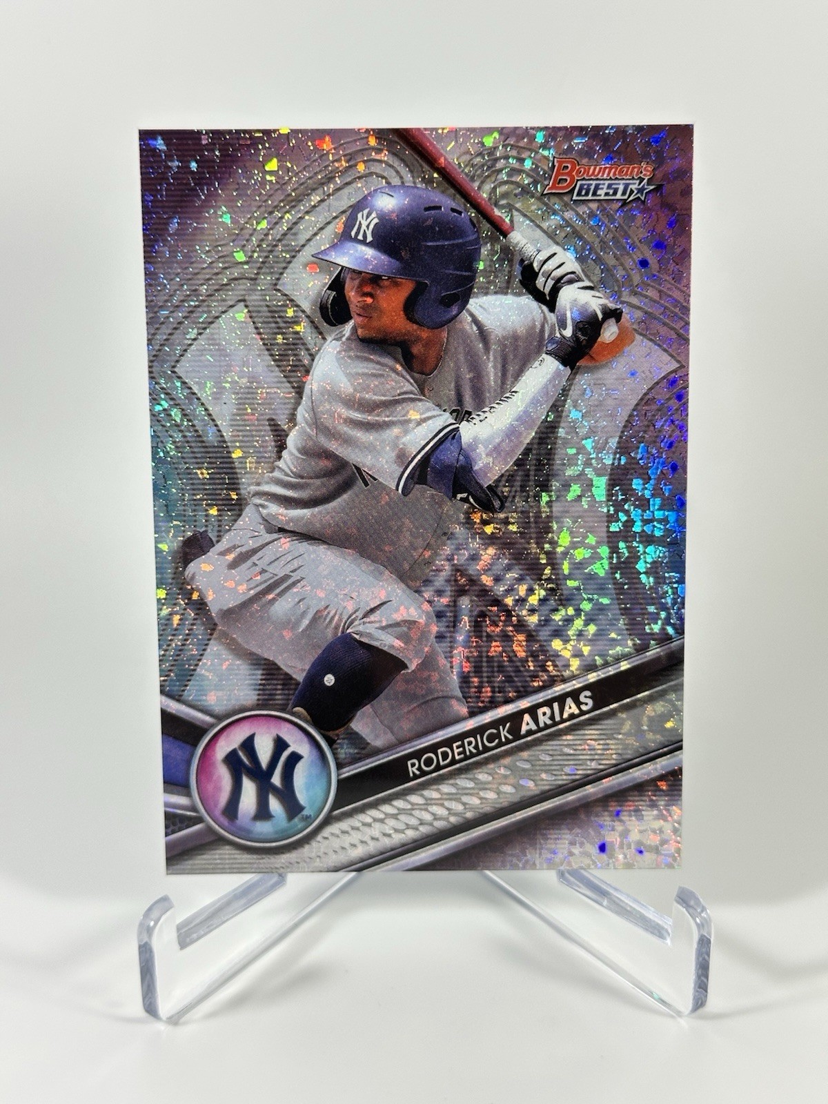 2022 Bowman's Best Roderick Arias #TP-13 Chrome Mini-Diamond Refractor /299
