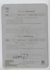 2005 Total Printing Press Plate Black Back 1/1 Ernie Conwell Eddie Williams 1h1