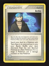 Archie - 71/95 - Team Magma vs Team Aqua - LP on eBay