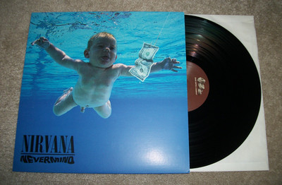 2013 Nirvana Nevermind Pallas Pressing Vinyl LP Record