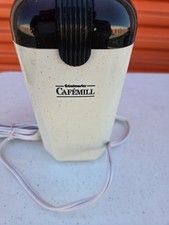 Grindmaster Caf Mill Electric Coffee Bean Grinder - Cream Black -