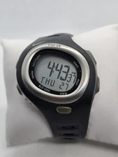 Nike Triax C5 Digital Sports Watch Rubber Band Backlight WORKING SM0015
