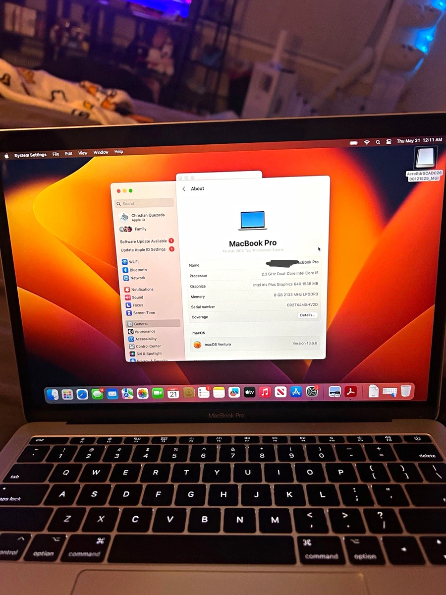 Apple MacBook Pro 13.3″ Laptops 2017 for sale | eBay