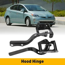 NEW Driver & Passenger Side Hood Hinge Pair Set For 10-15 Toyota Prius TO1236167