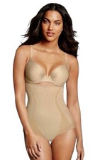 Maidenform Shapewear Beige Firm Foundations High Waist Brief DM5000 Size Medium