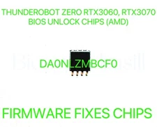 THUNDEROBOT ZERO RTX3060, RTX3070 Series, NO PASSWORD BIOS CHIP DA0NLZMBCF0