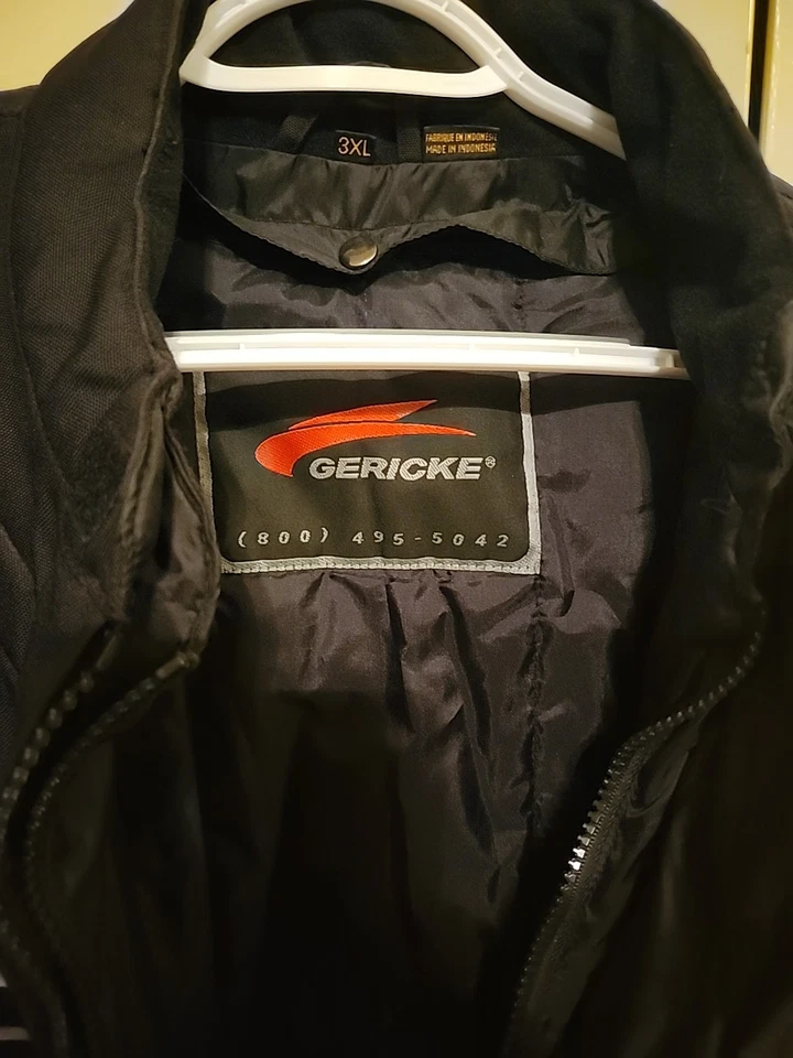 Motorcycle Jacket Gericke 3XL , Red With Liner, Armored - Image 4 of 4