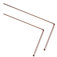 Dowsing Rods - 99.9% Pure Copper 2PCS Divining Rods - for Ghost Huntings9887