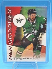 2024-25 Upper Deck Sp Game Used - New Grooves Logan Stankoven #NG-3 Red (RC)