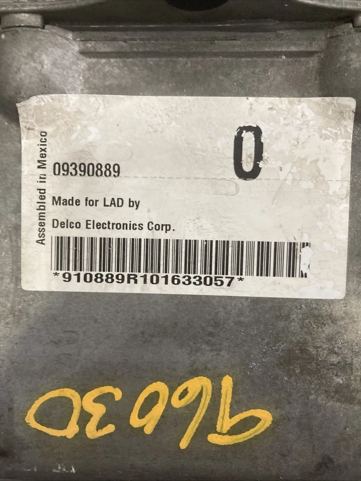 1998 - 2004 庞蒂亚克 Grand AM Coupe ECU/ECM 09390889 — 第 2/4 张图片