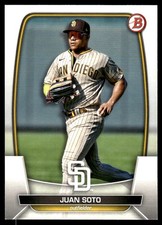 Juan Soto 2023 Bowman #52 San Diego Padres FREE SHIPPING AutographDen