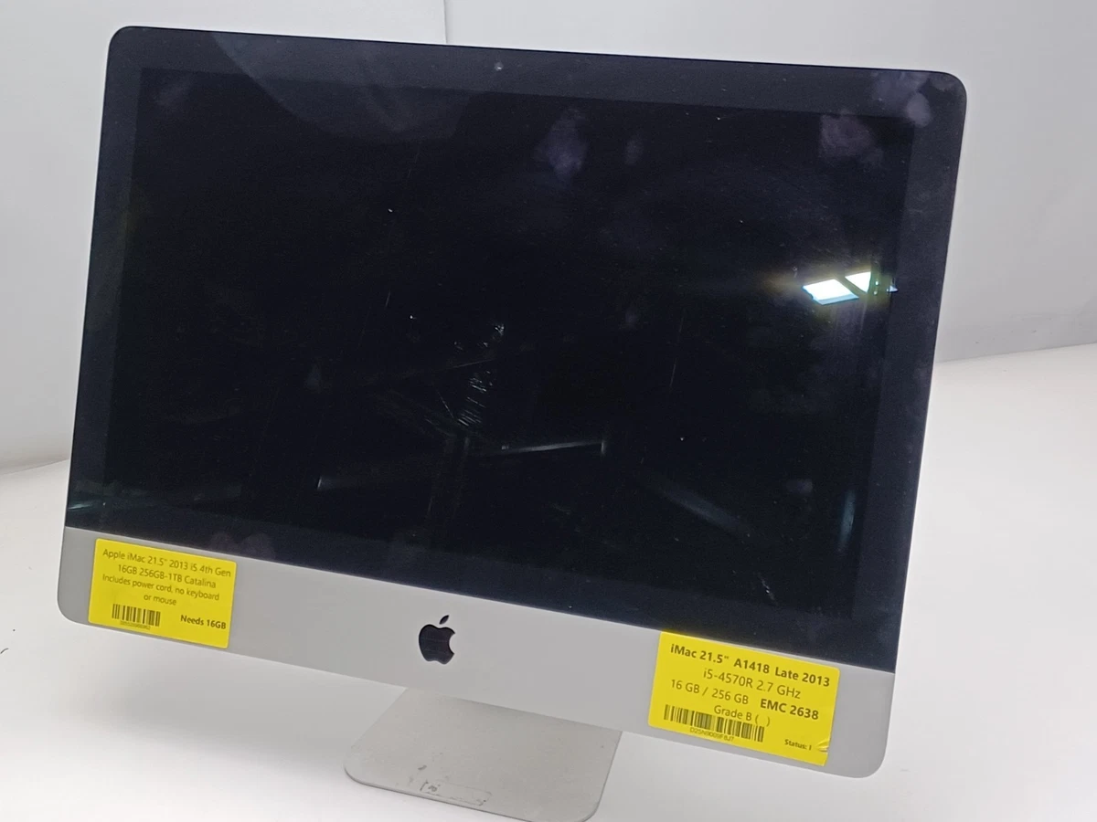 Apple iMac 16 GB RAM 2013 Apple Desktops & All-In-One Computers