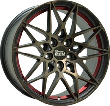 4x Sommerräder MAM B2 für Audi Q7 4L ABE  20 Zoll Felgen 265