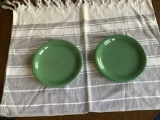 Fiesta USA 4 Pcs  Green Square Salad   Plates 7”