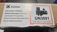 KIDDE Combination Photoelectric Smoke and Carbon Monoxide Alarm Model 30CUD10