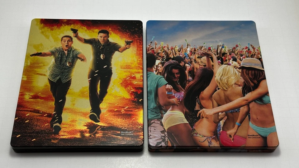 21 Jump Street & 22 JUMP STREET SteelBook Zavvi Exclusive Region Free Blu-ray Foto 2 de 4