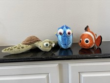 Finding Nemo Plush Set Of 3 Crush, Dory, Nemo 