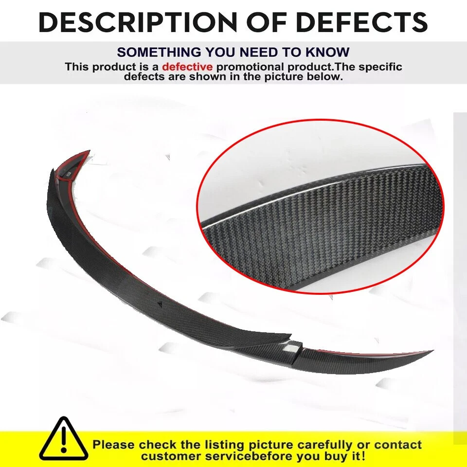 Alerón trasero de carbono real cupé para Benz W167 GLE450 GLE63 GLE53 Foto 2 de 4