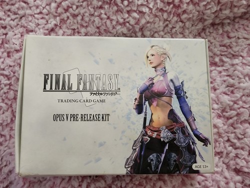 FFTCG Final Fantasy TCG Opus V Prerelease Kit Sealed - Slight Box Damage Opus 5