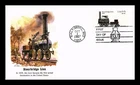 US COVER STOURBRIDGE LION LOCOMOTIVES FIRST DAY ISSUE FLEETWOOD
