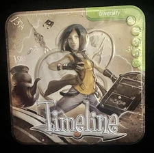 LT ASMODEE TIMELINE CARD GAME SCIENCE AND DISCOVERIES NEW SEALED TIN