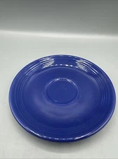 Vintage Fiesta Cobalt Blue Saucer Fiestaware Homer Laughlin Replacement 6" MCM