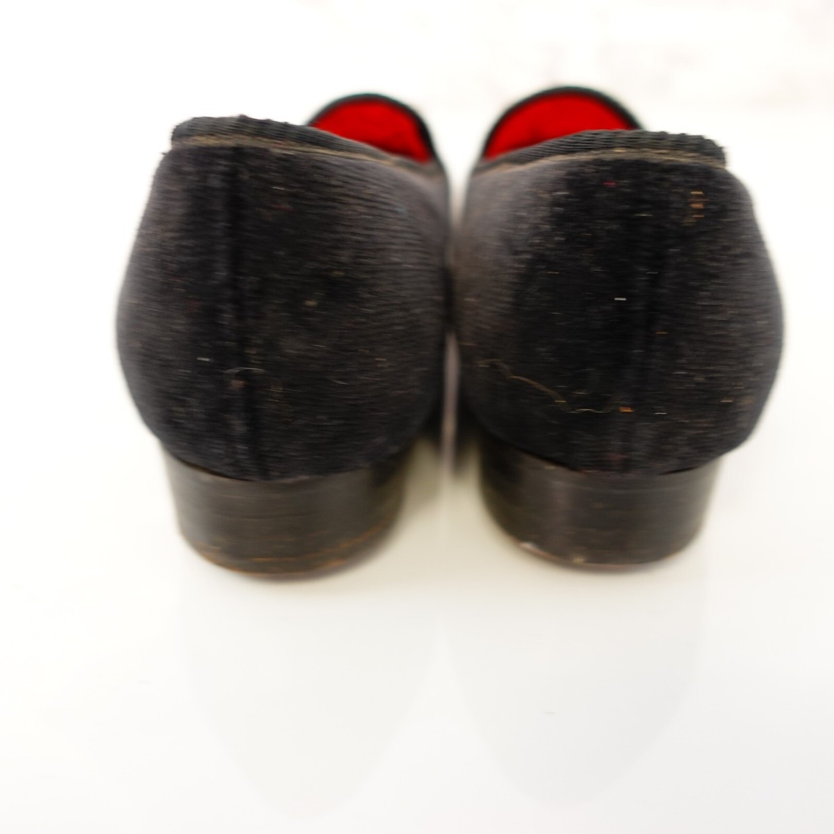 Black Loafer Velvet Slipper BERK Shoes UK 3 US 4.5 Elephant  display picture 2